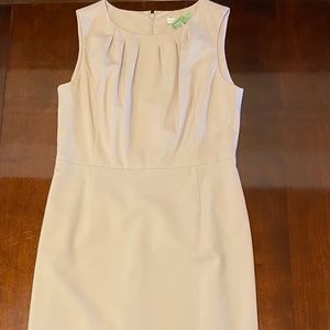 Banana Republic khaki sheath dress sz 8